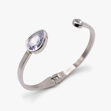Load image into Gallery viewer, Crystal Hinge Cuff Bracelet