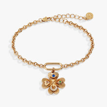Load image into Gallery viewer, Lucky Four Leaf Clover Adjustable Bracelet