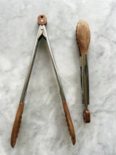 Load image into Gallery viewer, Carmel Acacia Wood Kitchen Tongs - 12" &amp; 15" Set