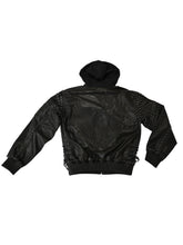 Load image into Gallery viewer, Leather Bomber Jacket