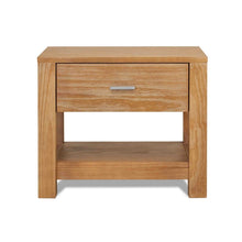 Load image into Gallery viewer, FarmHouse Traditional Rustic Acacia 1 Drawer Nightstand
