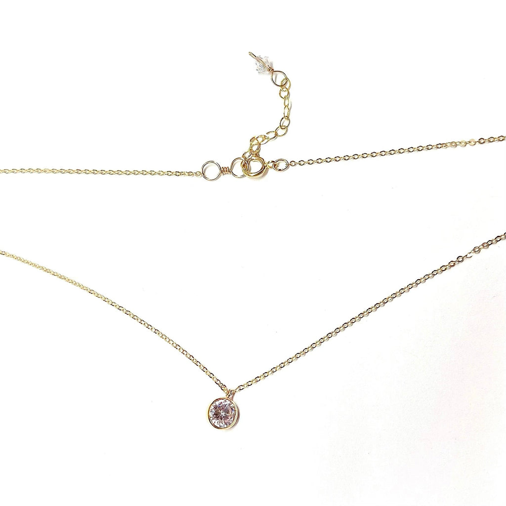 The Princess Rhinestone drop necklace