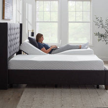 Load image into Gallery viewer, Split King Size Electric Head Foot Adjustable Bed Base with Remote