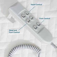 Load image into Gallery viewer, Split King Size Electric Head Foot Adjustable Bed Base with Remote