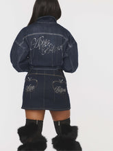 Load image into Gallery viewer, Denim Chain Link Jacket
