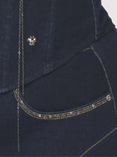 Load image into Gallery viewer, Denim Chain Link Corset