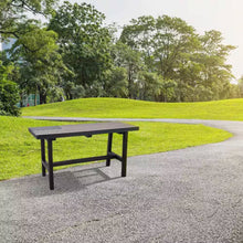 Load image into Gallery viewer, Outdoor Patio Backyard Garden Bench with American Flag Design