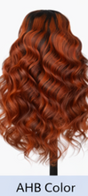 Load image into Gallery viewer, Copper Ginger Loose Body Wave Light 3D Cap C Part Glueless 24' Mini Knots Pre-plucked Brazilian Lace Wig