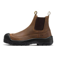 Load image into Gallery viewer, ROCKROOSTER Woodland Brown 6 inch Composite Toe Pull-on Leather Work Boots AK664