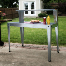 Load image into Gallery viewer, Galvanized Steel Potting Bench Garden Workstation Rack Table