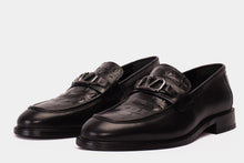 Load image into Gallery viewer, Amsterdam Black Bit Loafer Men Shoe