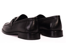 Load image into Gallery viewer, Amsterdam Black Bit Loafer Men Shoe