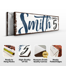 Load image into Gallery viewer, Personalized Party of Family Sign