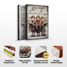Load image into Gallery viewer, Vintage Christmas Carolers Wall Art III