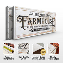 Load image into Gallery viewer, Personalized Farmhouse Sign II