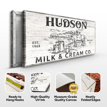 Load image into Gallery viewer, Personalized Milk &amp; Cream Co Sign II