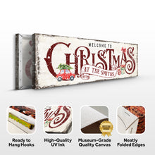 Load image into Gallery viewer, Family Welcome To Christmas Sign II