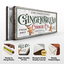 Load image into Gallery viewer, Family Gingerbread Bakery Christmas Sign II