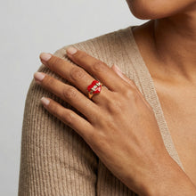 Load image into Gallery viewer, Box of Chocolate Locket Ring