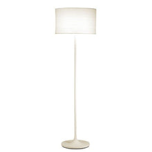 Load image into Gallery viewer, Modern Floor Lamp with White Paper Drum Shade