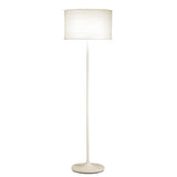 Modern Floor Lamp with White Paper Drum Shade