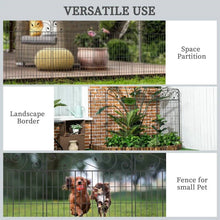 Load image into Gallery viewer, 4 Pack Steel Foldable Fence Trellis Panel Animal Barrier