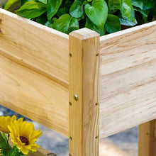 Load image into Gallery viewer, FarmHouse 3 Wooden Elevated Planter Raised Garden Beds