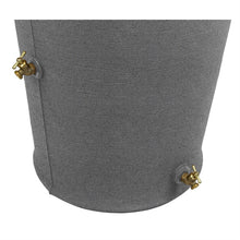 Load image into Gallery viewer, Dark Grey Granite 50-Gallon Plastic Urn Rain Barrel with Planter Top