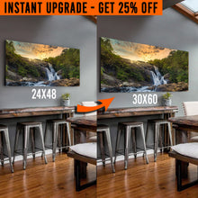 Load image into Gallery viewer, Upgrade Your 48x24 Inches 'Sunset Nature Wilderness' Canvas To 60x30 Inches