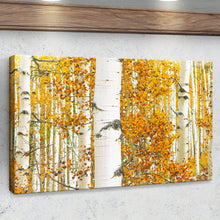 Load image into Gallery viewer, Autumn Tree Barks Canvas Wall Art