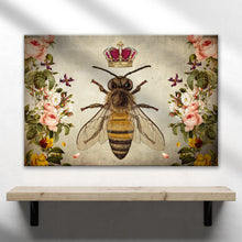 Load image into Gallery viewer, Hail Queen Bee Canvas Wall Art