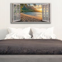 Load image into Gallery viewer, Beachfront Dreams Window Scenery Wall Art