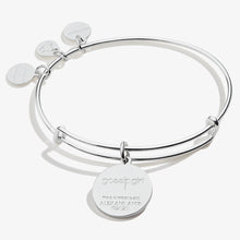 Load image into Gallery viewer, Gossip Girl Logo Charm Bangle