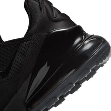 Load image into Gallery viewer, Nike Womens Air Max 270 - Black/Black