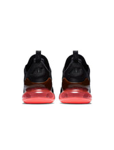 Load image into Gallery viewer, Nike Mens Air Max 270 Black/Black-Hot Punch