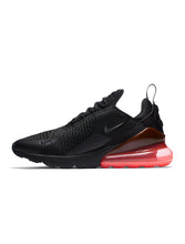 Load image into Gallery viewer, Nike Mens Air Max 270 Black/Black-Hot Punch