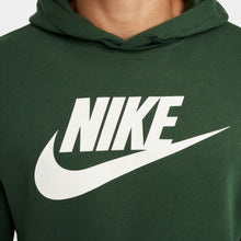 Load image into Gallery viewer, Nike Mens Sportswear Graphic Pullover Hoodie- Fir/White