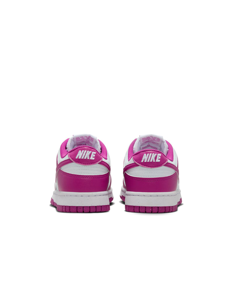 Nike Women’s Dunk Low - White/Hot Fuchsia