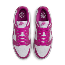Load image into Gallery viewer, Nike Women’s Dunk Low - White/Hot Fuchsia