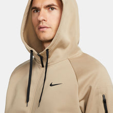 Load image into Gallery viewer, Nike Mens Therma Full Zip Fitness Top - Khaki