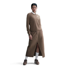 Load image into Gallery viewer, Nike Women's Sportswear Club Fleece Crewneck - Mink Brown