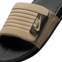 Load image into Gallery viewer, Nike Mens Offcourt Adjust Slides - Black/Khaki