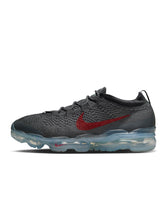 Load image into Gallery viewer, Nike Mens Air Vapormax 2023 Flyknit - Dark Grey/Gym Red