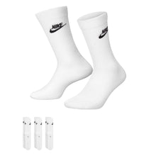 Load image into Gallery viewer, Nike 3-Pack Sportswear Everyday Essential Socks - White