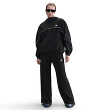 Load image into Gallery viewer, Nike Women's Mid-Rise Wide-Leg Sweatpants - Black