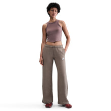 Load image into Gallery viewer, Nike Women's Mid-Rise Wide-Leg Sweatpants - Mink Brown
