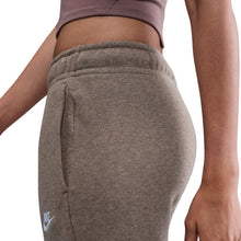 Load image into Gallery viewer, Nike Women's Mid-Rise Wide-Leg Sweatpants - Mink Brown