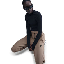 Load image into Gallery viewer, Nike Womens Sportswear Tech Fleece Jogger - Mink Brown/Black