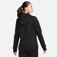 Load image into Gallery viewer, Nike Womens Sportswear Tech Fleece Hoodie - Black