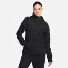 Load image into Gallery viewer, Nike Womens Sportswear Tech Fleece Hoodie - Black